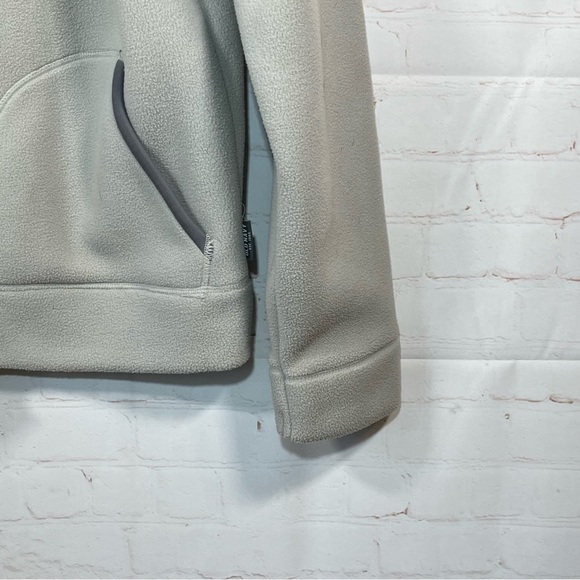 Old Navy Full Zip Hooded Fleece Jacket Mens Size Large Gray Thick Pockets - Picture 7 of 10